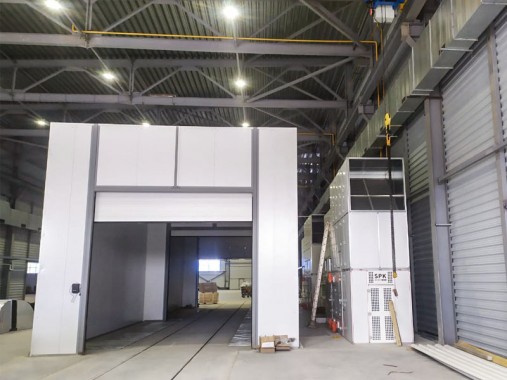 Окрасочно-сушильная камера для спецтехники SPK-18.6.6, г. Миасс 