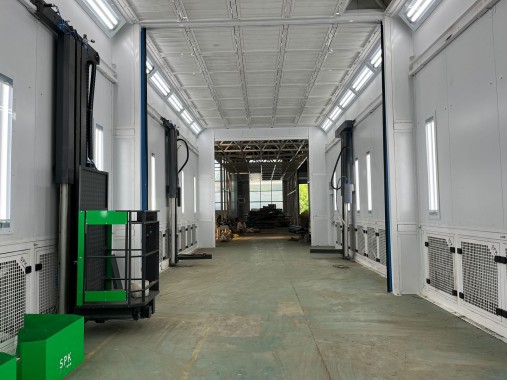 Роботизированная линия окраски литых заготовок SPK с грузонесущим конвейером, г. Миасс