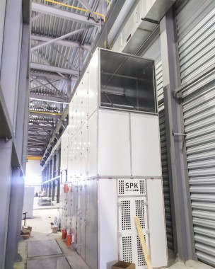 Окрасочно-сушильная камера для спецтехники SPK-18.6.6, г. Миасс 