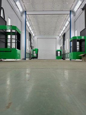 Роботизированная линия окраски литых заготовок SPK с грузонесущим конвейером, г. Миасс