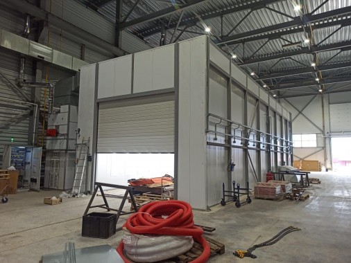 Окрасочно-сушильная камера для спецтехники SPK-18.6.6, г. Миасс 