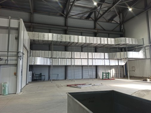 Окрасочно-сушильная камера для спецтехники SPK-18.6.6, г. Миасс 