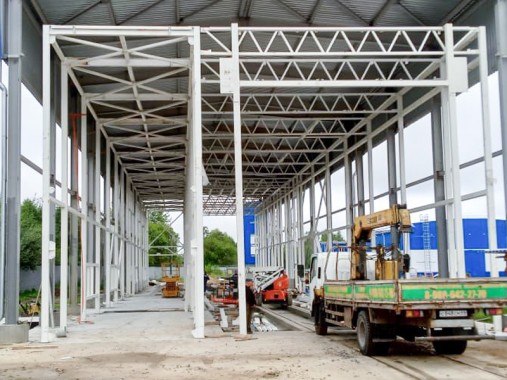 Линия окраски для предприятия сферы машиностроения, г. Тверь  Линия окраски для предприятия сферы машиностроения, г. Тверь