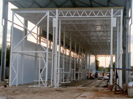 Линия окраски для предприятия сферы машиностроения, г. Тверь  Линия окраски для предприятия сферы машиностроения, г. Тверь