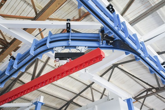 Комплекс подготовки и окраски металлоконструкций SPK GROUP с конвейером, г. Оренбург