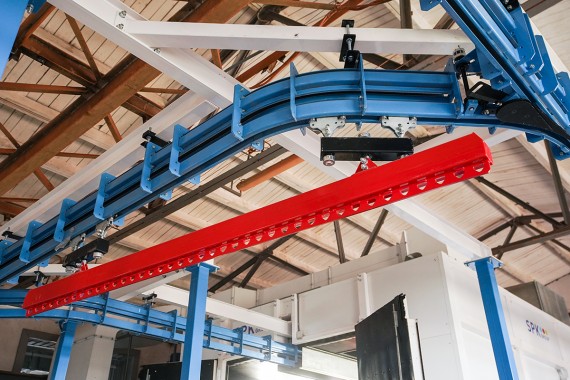 Комплекс подготовки и окраски металлоконструкций SPK GROUP с конвейером, г. Оренбург