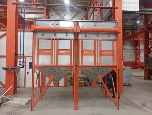 Окрасочно-сушильный комплекс SPK GROUP. г. Челябинск