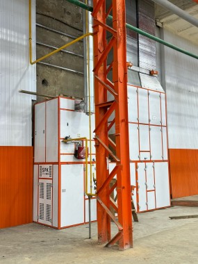 Окрасочно-сушильный комплекс SPK GROUP. г. Челябинск