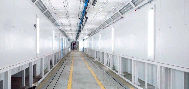 Окрасочно-сушильный комплекс с конвейером SPK GROUP, г. Брянск Окрасочно-сушильный комплекс с конвейером SPK GROUP, г. Брянск