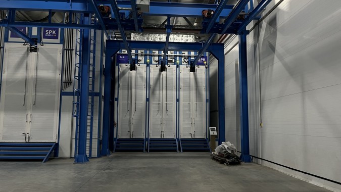 Комплекс подготовки, покраски и сушки SPK GROUP с подвесным конвейером, г. Барнаул