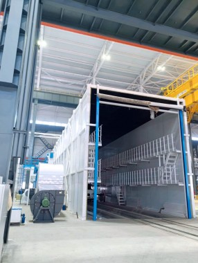 Дробеструйная и окрасочно-сушильная камера в комплексе SPK, г. Магнитогорск