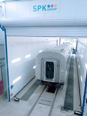 Комплекс подготовки и окраски SPK для пассажирских вагонов, г. Лиски Комплекс подготовки и окраски SPK для пассажирских вагонов, г. Лиски