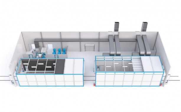 Уличный комплекс SPK-42.16.8. дробеструйная и окрасочно-сушильная камеры