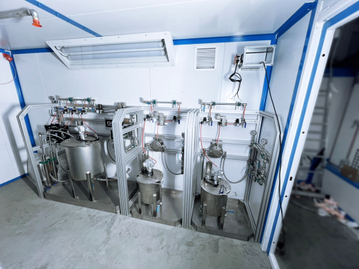 Комплекс подготовки, покраски и сушки SPK GROUP с подвесным конвейером, г. Барнаул