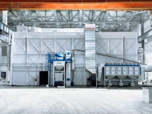 Тупиковая дробеструйная камера SPK, Московская обл.