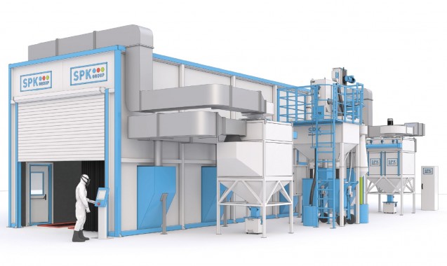 Комплекс подготовки и окраски для спецтехники SPK GROUP