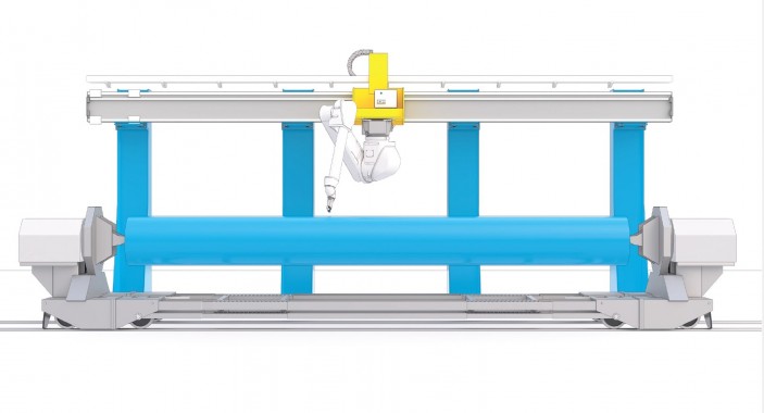 Роботизированный окрасочный комплекс SPK