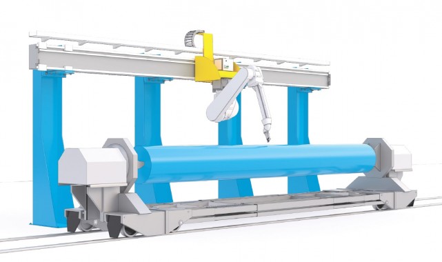 Роботизированный окрасочный комплекс SPK