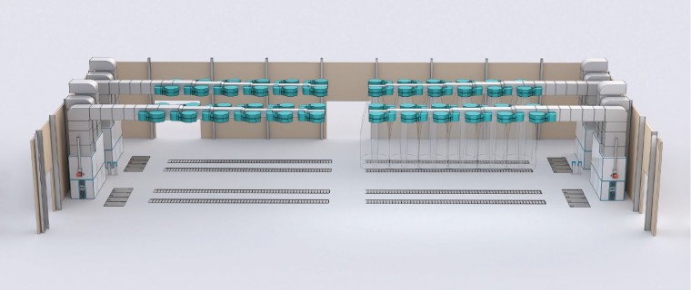 Зона открытой окраски для металлоконструкций SPK-OPSS-48.18