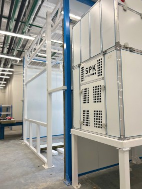 Окрасочно-сушильная камера для металлоконструкций SPK 7.5.4, г. Москва