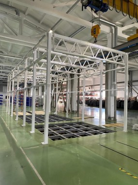 Комплекс камер подготовки поверхности, жидкостной окраски и сушки изделий SPK-19.6.4, г. Бугульма Комплекс камер подготовки поверхности, жидкостной окраски и сушки изделий SPK-19.6.4, г. Бугульма