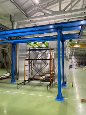 Комплекс камер подготовки поверхности, жидкостной окраски и сушки изделий SPK-19.6.4, г. Бугульма Комплекс камер подготовки поверхности, жидкостной окраски и сушки изделий SPK-19.6.4, г. Бугульма