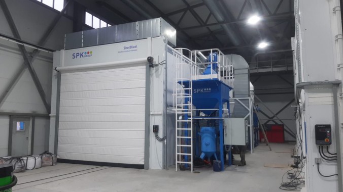 Дробеструйная камера SPK GROUP, г. Арамиль