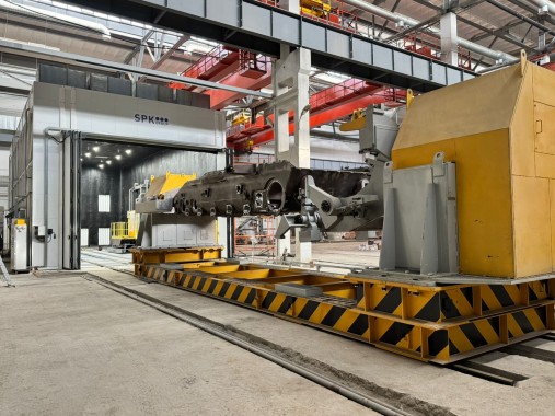 Тупиковая дробеструйная камера SPK, Московская обл.