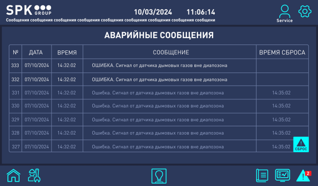 Пульт управления дробеструйной камерой  Пульт управления дробеструйной камерой