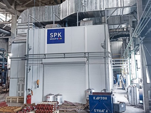 Камера химической подготовки поверхности и окрасочно-сушильная камера SPK GROUP, г. Елец