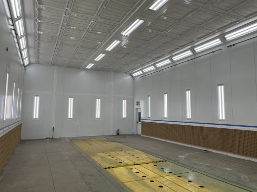 Окрасочно-сушильная камера для трубопроводов SPK-16.8.5, г. Челябинск