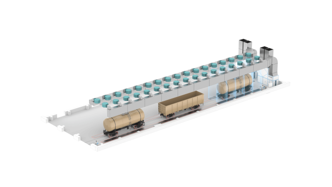 Зона открытой окраски для жд вагонов и цистерн SPK Зона открытой окраски для жд вагонов и цистерн SPK