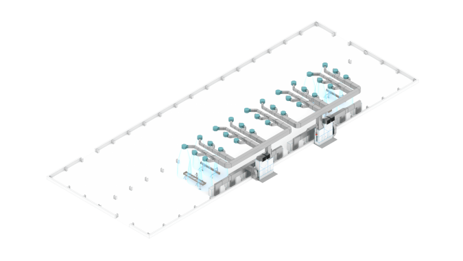 Зона открытой окраски SPK для металлоконструкций