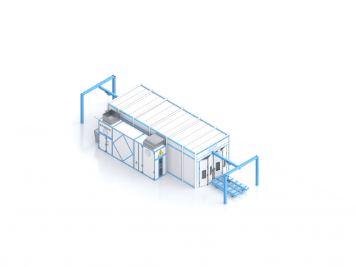 Окрасочно-сушильная камера SРК-SCB-7.4.4 Окрасочно-сушильная камера SРК-SCB-7.4.4