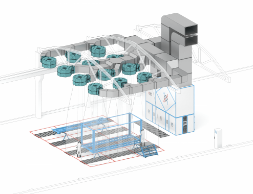 Дробеструйно-окрасочный комплекс SPK