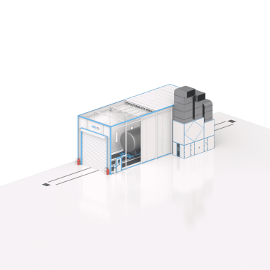 Окрасочно-сушильная камера SРК-SCB-18.6.6