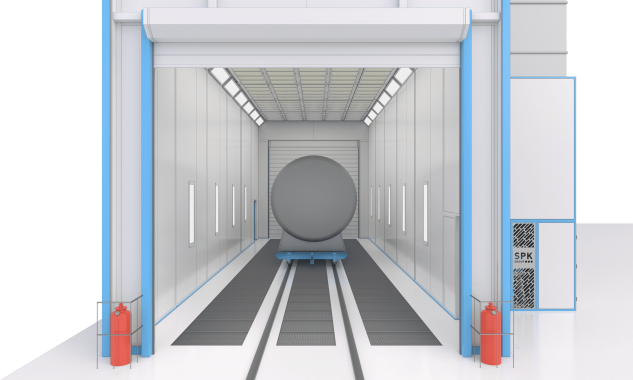 Окрасочно-сушильная камера SРК-SCB-18.6.6