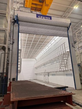 Дробеструйная и окрасочно-сушильная камера в комплексе SPK, г. Магнитогорск