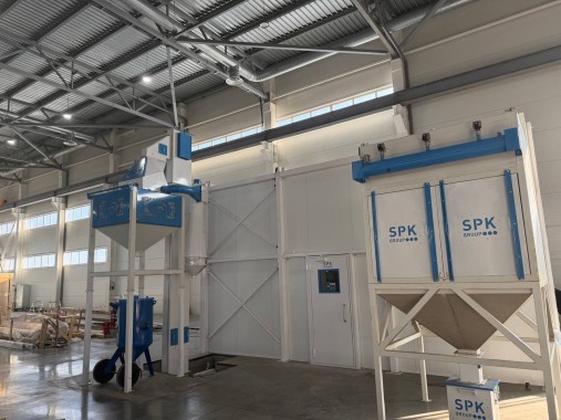 Дробеструйная камера SPK-SBB-7.5.4