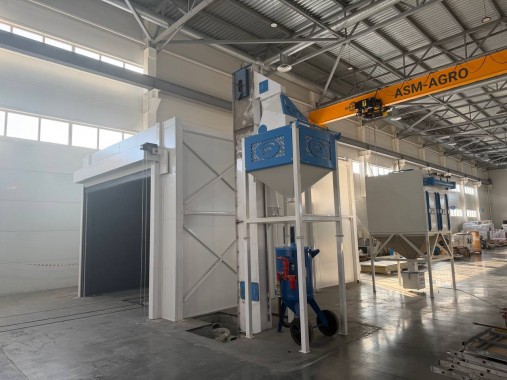 Дробеструйная камера SPK-SBB-7.5.4