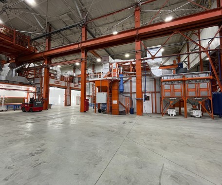 Окрасочно-сушильный комплекс SPK GROUP. г. Челябинск