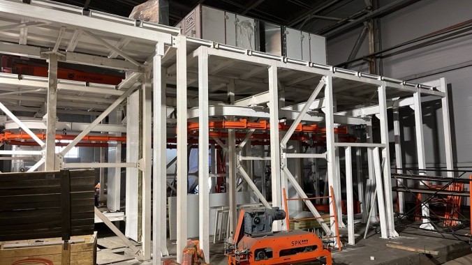 Автоматическая линия окраски и сушки отливок SPK, г. Миасс