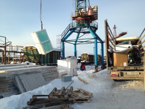 Окрасочно-сушильная камера для поездов депо Балахонцы "УралКалий" г. Березники