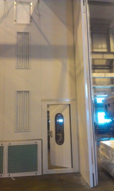 Окрасочно-сушильная камера для поездов депо Балахонцы "УралКалий" г. Березники