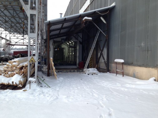 Уличная окрасочная камера для металлоконструкций SPK