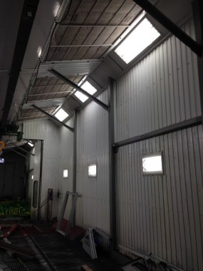 Уличная окрасочная камера для металлоконструкций SPK