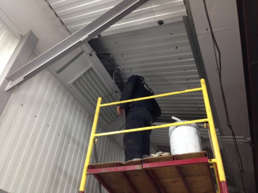 Строительство окрасочной камеры для металлоконструкций уличного исполнения SPK-Россия