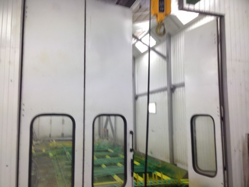 Строительство окрасочной камеры для металлоконструкций уличного исполнения SPK-Россия