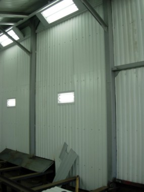 Строительство окрасочной камеры для металлоконструкций уличного исполнения SPK-Россия