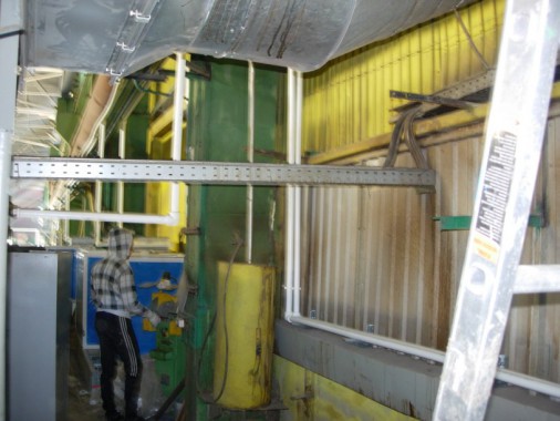 Строительство окрасочной камеры для металлоконструкций уличного исполнения SPK-Россия